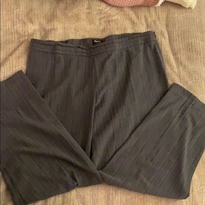 Avenues Stretch Gray/White 18 Avg Pants